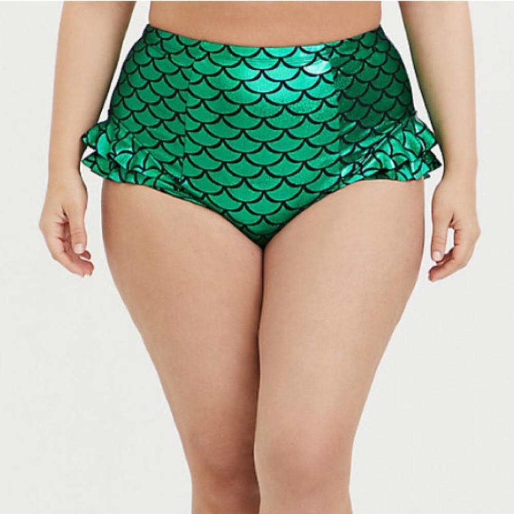 DISO Torrid or Hot Topic Ariel swim bottoms